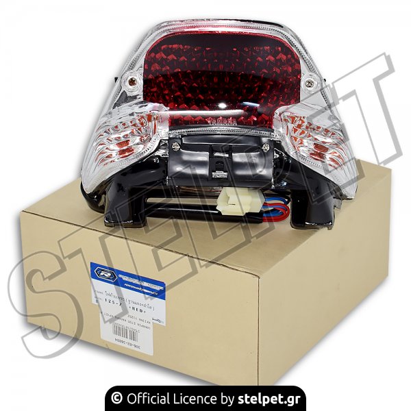 Φανάρι πίσω led Yamaha Z125 διάφανο R Spare Parts & Accessories  